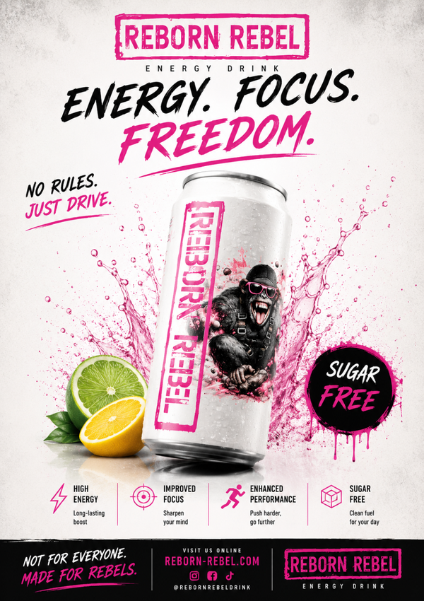 Reborn Energy Sukkerfri Fuel the Rebirth!