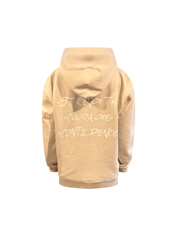 Reborn Rebel Grå Originale Hoodie