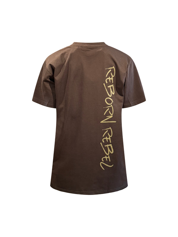 Reborn Rebel - Sort Signatur T-skjorte