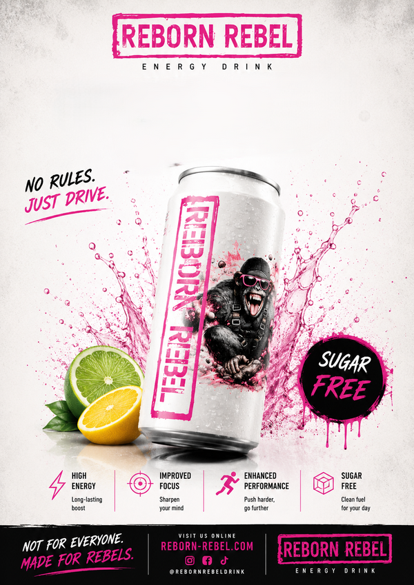 Reborn Energy Sukkerfri Fuel the Rebirth!